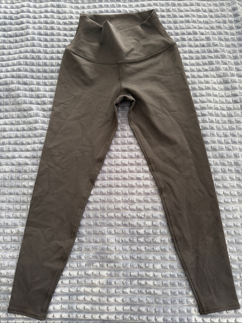 ALO Yoga Black Logo High-Rise Leggings